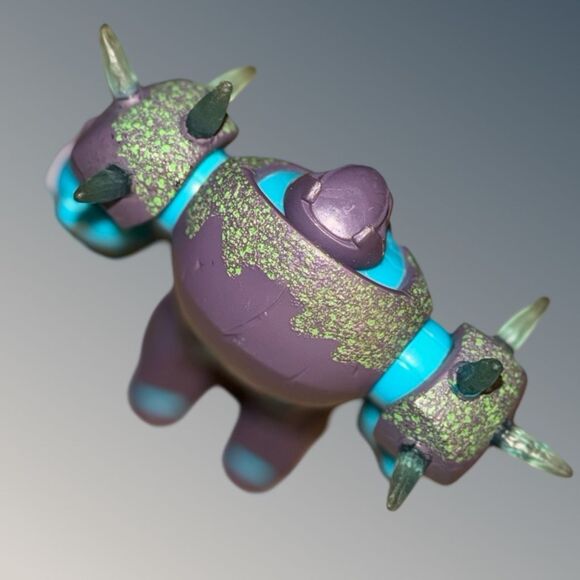 Articulating Playmates Ben 10 Shock Rock DNA Energy Alien Action Figure 5” B21 - Picture 4 of 7